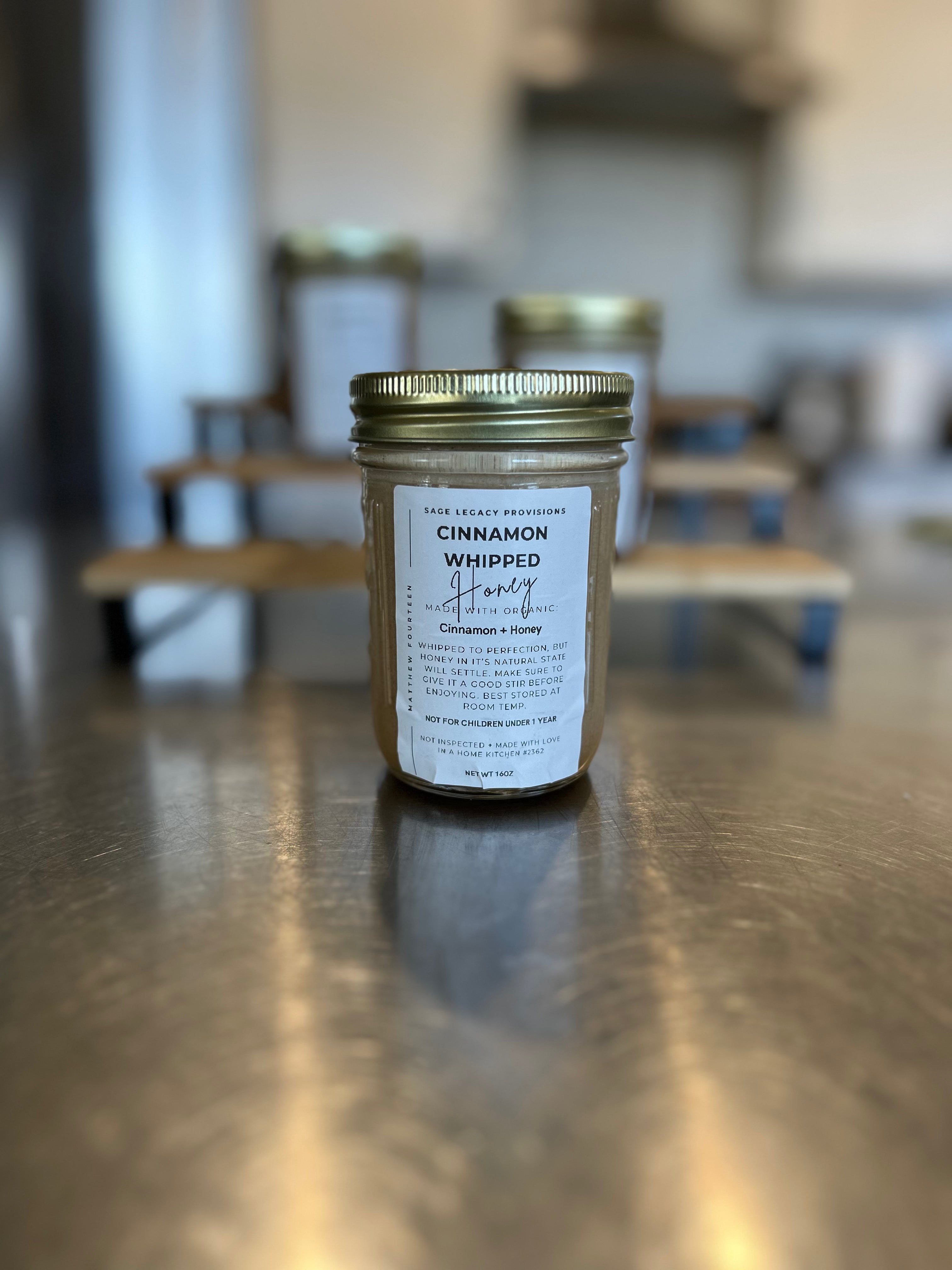 Cinnamon Whipped Honey