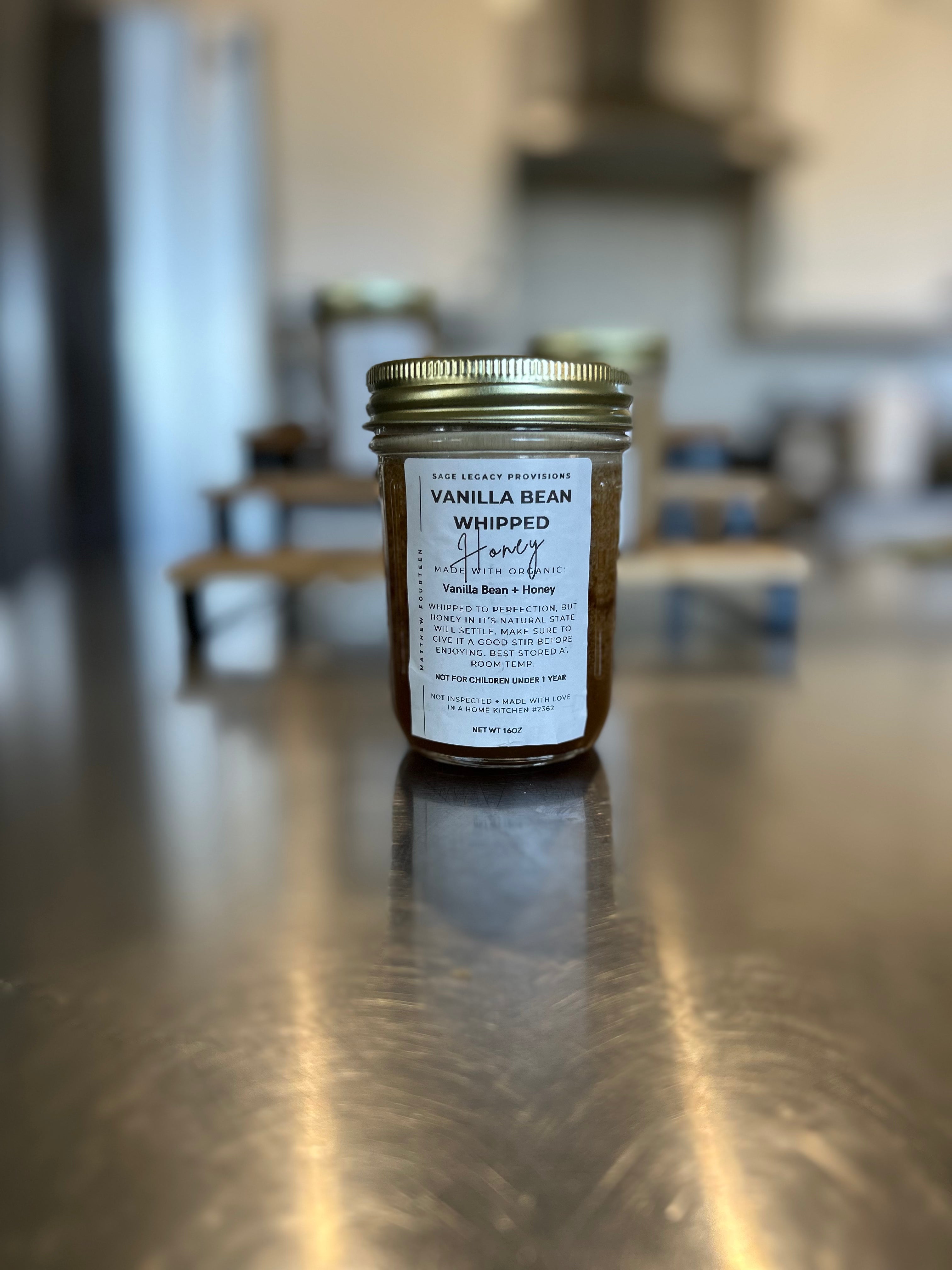 Vanilla Whipped Honey